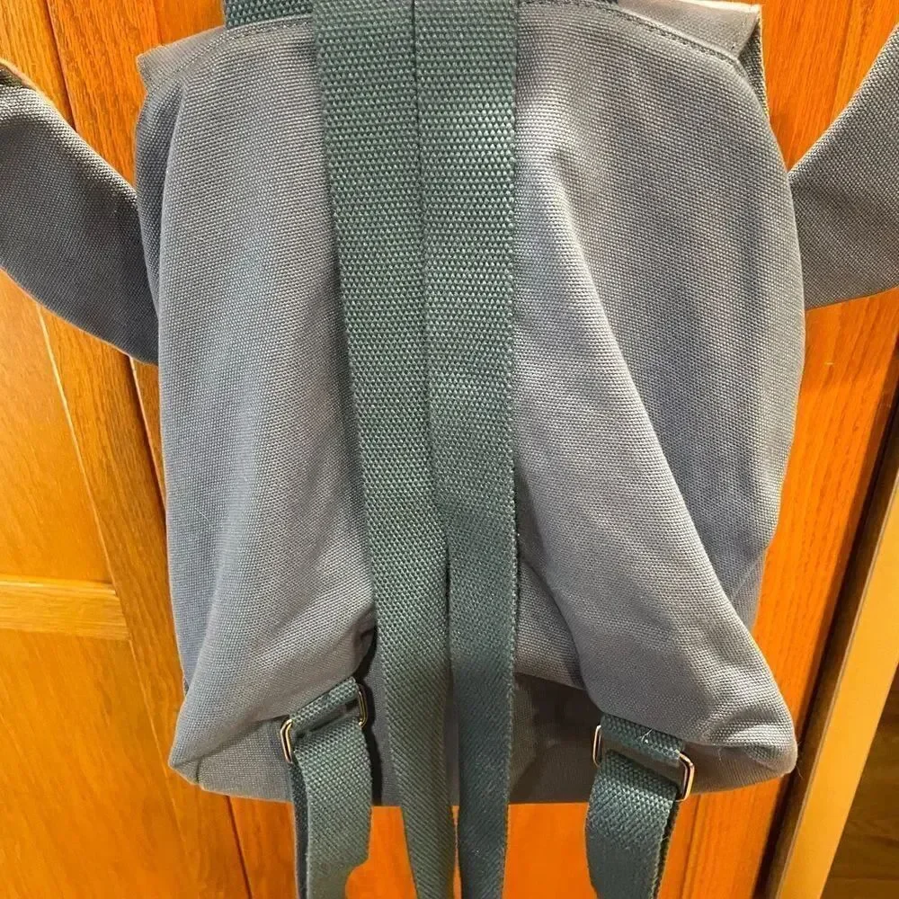 Disney Parks Stitch Canvas HTF Backpack plus Stitch Plush!